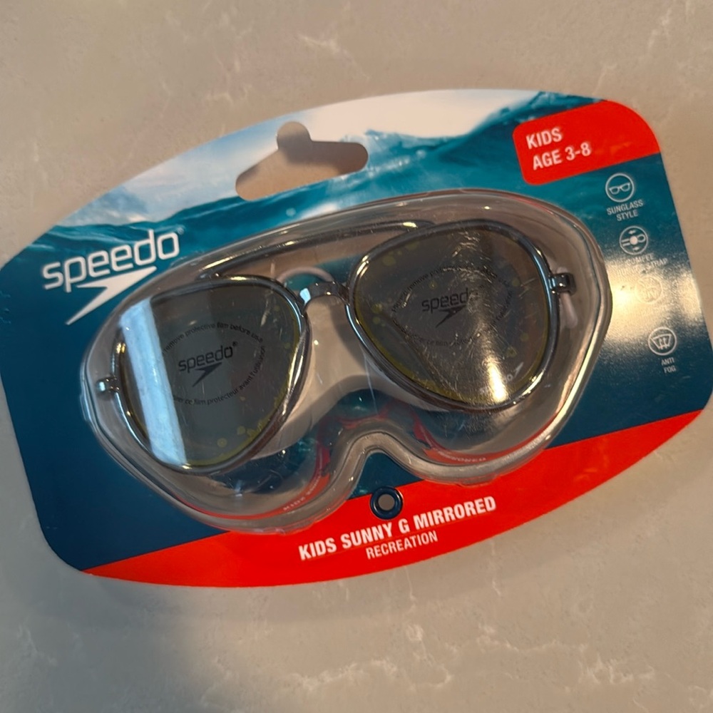 Speedo Sunny G Mirrored Goggles Kids